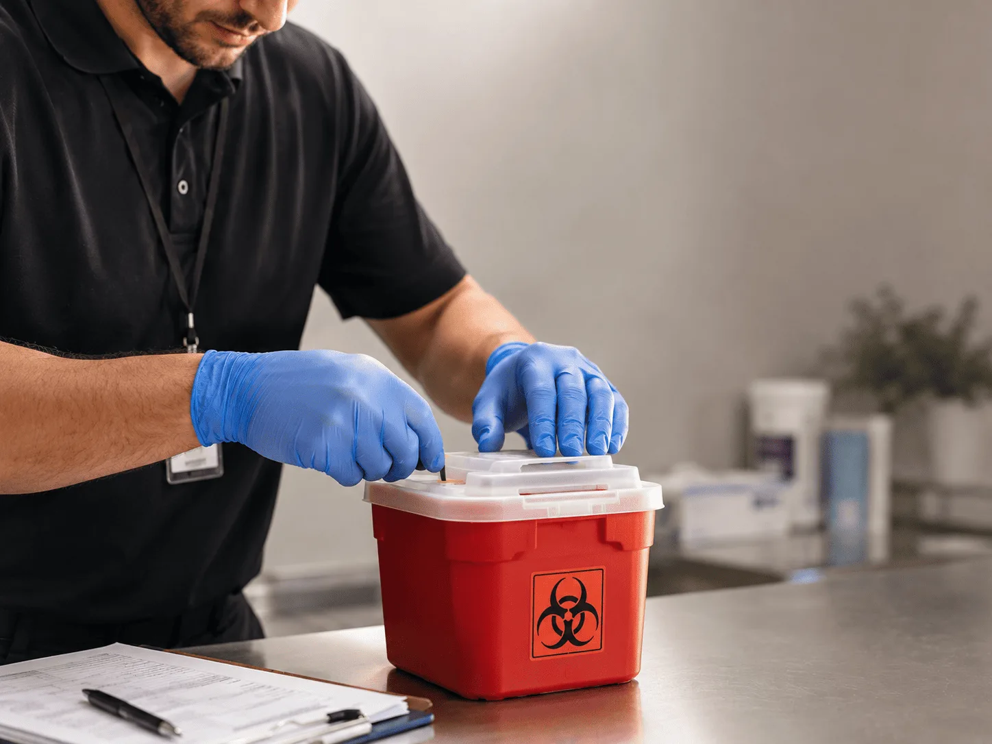 Why choose Sharps Waste Disposal in Percival, IA